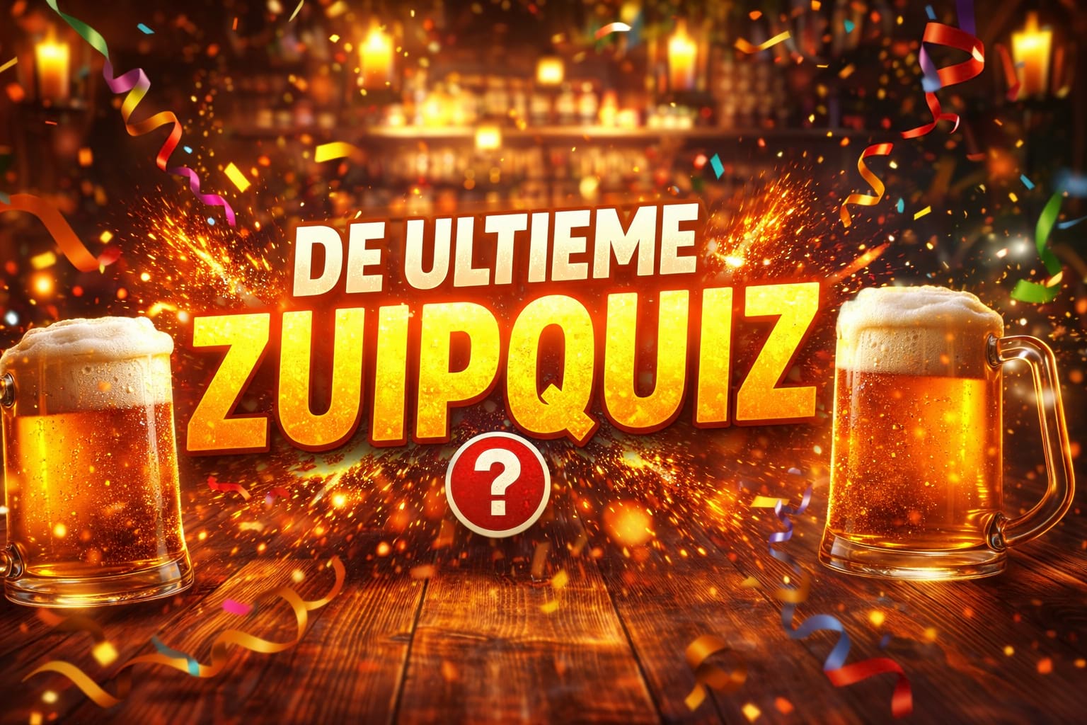 Omslagafbeelding De Ultieme Zuipquiz